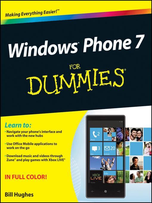 Title details for Windows Phone 7 For Dummies by Bill Hughes - Available